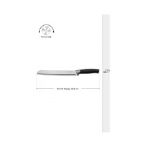 Karaca  Helios Ekmek Bıçağı Black 32 cm