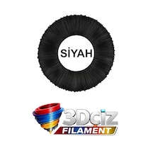 Pla 3d Kalem Filament Pla Siyah Renk 2x5 Metre 10 Metre Pla Filament