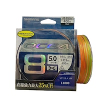Shimano Ocea 8 Braid 400mt 0.315mm 5.0pe 41kg İp Örgü Misina Multi Color