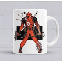 Deadpool Angry Kupa Bardak Porselen No35905 Karışık