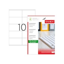 Taneks 105X57Mm Lazer Etiket Tw-2610