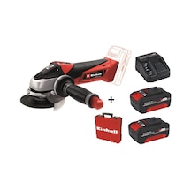 Einhell TE-AG 18/115 Li Akülü Avuç Taşlama + 2 x 4.0 Ah Starter Kit + Çanta