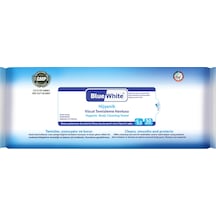 Blue White Vücut Temizleme Havlusu 50 Adet