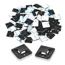 25 Adet 20mm X 20mm Yapışkanlı Üçgen Kroşe