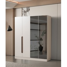 Çınar 4 Kapaklı Gardırop Elbise Dolabı 170 53 204cm Vizon