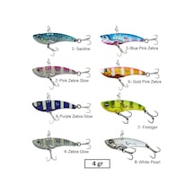 Savage Gear 3D Minnow Metal Vib Blade Vibrasyon Jig 4 Gr 3.5 Cm