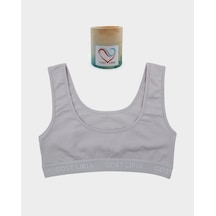 Gost Liria - Stone Grey Spor Bralet Taş Gri Taş