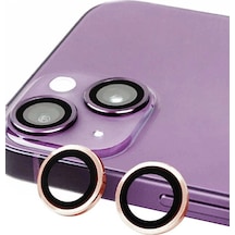 Mey İthalat İphone 13 Raze Metal Kamera Lens - Pembe Diğer