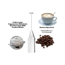 Cappucino Mixer Çok Amaçlı Pilli Mini Mixer Kahve Süt Köpürtücü Karıştırıcı Diğer