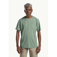 Jack Wolfskin Delgami S S M Erkek T-shirt-29682 Açik Yeşil