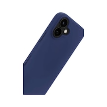 Flzdgnkr Newface Apple Uyumlu iPhone 17 First Silikon - Lacivert