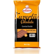 Katsan Ovalette Sütlü Kuvertür Çikolata 2500 G