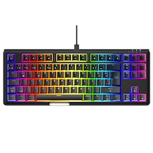 Rampage Claw Siyah Red Swıtch Mekanik Gaming Oyuncu Klavye Rainbo
