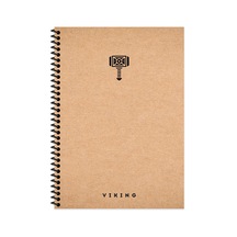 Keskin Color 20x28 100 Yp.kareli Spr.sert Kap.la Plume Viking Defter 417954-99 Çok Renkli