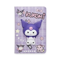 Capybara Squishy Figürlü Kapaklı Not Defteri Çok Renkli