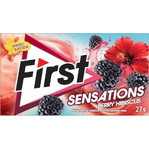 First Sensations Berry Hibisküs Aromalı Şekersiz Sakız 27 Gr