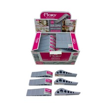 Melody M-069 Kapı Altı Stoperi Esnek Plastik Gri - 60'li Paket