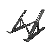 7 Kademeli Ayarlı Katlanabilir Laptop Tablet Standı Siyah