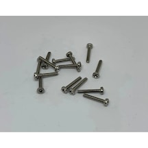 M2x4 Ysb Minik Mikro Vida A2 Inox 10 Adet