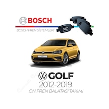 Bosch Volkswagen Golf 7 2012 - 2019 Ön Fren Balata Takımı