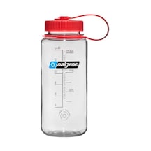 Nalgene 16oz Wm Clear Sustain W/ Red Cap Görsel