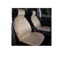 Point Peugeot Partner Oto Ön İki Koltuk Minderi Bej 1996-2007