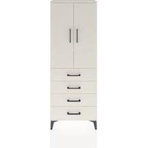 Arges Dolap 3 Raflı 4 Çekmeceli 2 Kapaklı 60x30x163 Aytaşı-aytaşı Aytası