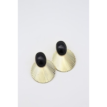 Çelik Küpe 14 K-17198 50mm Çok Renkli