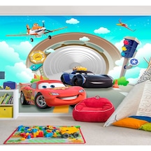 Şimşek Mcqueen Çocuk Odası Duvar Kağıdı (397455647)