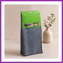 Bezos Çift Taraflı Mikrofiber & Tel Bez 4'lü 30x30 Cm - Zor Kir İçin Bty