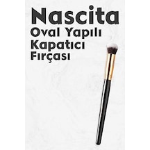 Professional Oval Yapılı Kapatıcı Fırçası
