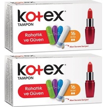 Kotex Tampon Mini 32 Li Set 2pk 16