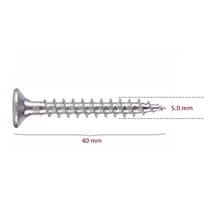 Sunta Vidası 5,0x40 Çinko 50 Adet