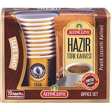 Seti Hazır Türk Kahvesi Orta Orta Şekerli 10'lu Paket 10 Adet X 9 Gr 2li Paket Diğer