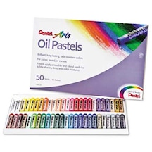 Pentel Arts Oil Pastels 50 Renk Yağlı Pastel Boya Seti N11.1997
