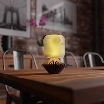 Deco Fabrica Marshmallow Masa Lambası Modern Dekoratif Aydınlatma, Çok Renkli E14 Elektrikli Lamba, Genç Ve Çocuk Odası İçin Hediye .