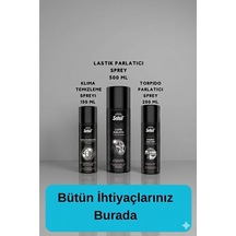 Oto Bakım Seti Lastik Parlatıcı Torpido Parlatıcı Klima Temizleme Spreyi Araç Temizleme Seti