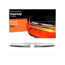 Renault Clıo V Hb 2019 Krom İç Bagaj Eşiği 2 Prç.