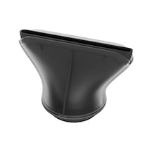 Halo Geniş Düzleştirici Konsantre Başlık, 88 Mm Siyah