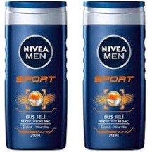 Nivea Men Sport 2'li Saç & Yüz Ve Vücut Jeli 250 ml