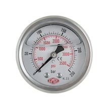 Simga 0-60 Bar Çap Ø52 MM Arka Bağlantılı Gliserinli Manometre