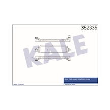 KALE OTO Radyatör 352335 Turbo Radyatörü Intercooler Ford Galaxy / Mondeo IV / S-Max 2.0 Ecoboost 06-