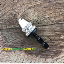 Özs Bits Uçlu Çelik Mandren 1/4 Şarjlı Matkap Mandreni 4 MM