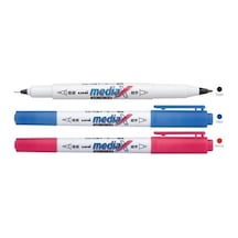 Uni-ball Asetat Kalemi Mediax Cd-r 0.4-0.9 Mm Mavi Pd-153t Çok Renkli