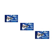 First Sensations Damla Sakızı Aromalı Şekersiz Tatlandırıcılı Sakız 3'lü