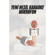 Bluetooth Hoparlör Usb Aux Sd Kart Kaoroke Mikrofon Uzun Pil Ömrü Mh-hs0342-8515