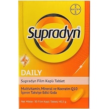 Supradyn Koenzim Q10 Takviye Edici Gıda 30 Tablet