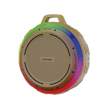 Lenyes S223 Rgb Işıklı Askı Aparatlı Mini Bluetooth Speaker Hoparlör V5.3 Sarı