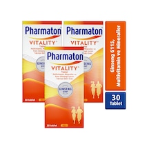 Pharmaton Vitality 30 Tablet 3 Adet