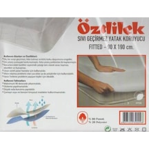 Özdilek Alez Tek Kişilik Fitted Sıvı Geçirmez 90X190 Cm